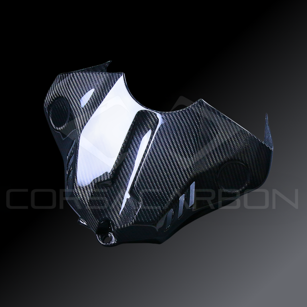 Carbon Fiber Upper Tank Cover – Yamaha YZF-R1 / R1M (2015–2019)
