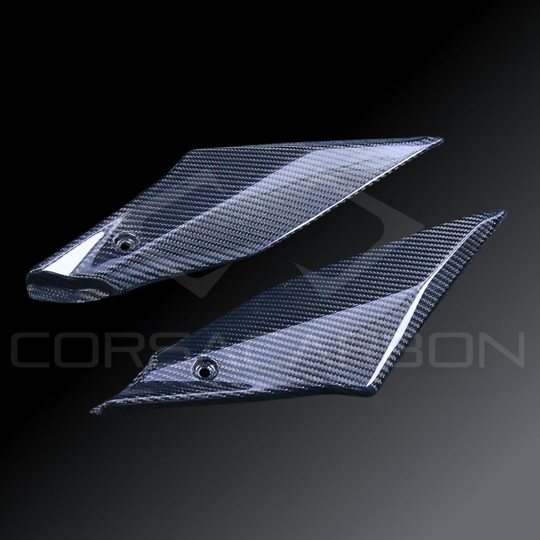 Carbon Fiber Tank Side Panels – Yamaha YZF-R1 / R1M (2020–2025)