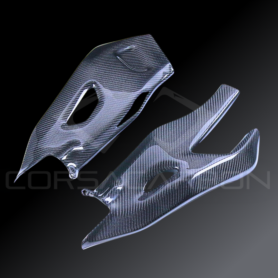 Carbon Fiber Swingarm Covers – Yamaha YZF-R1 / R1M