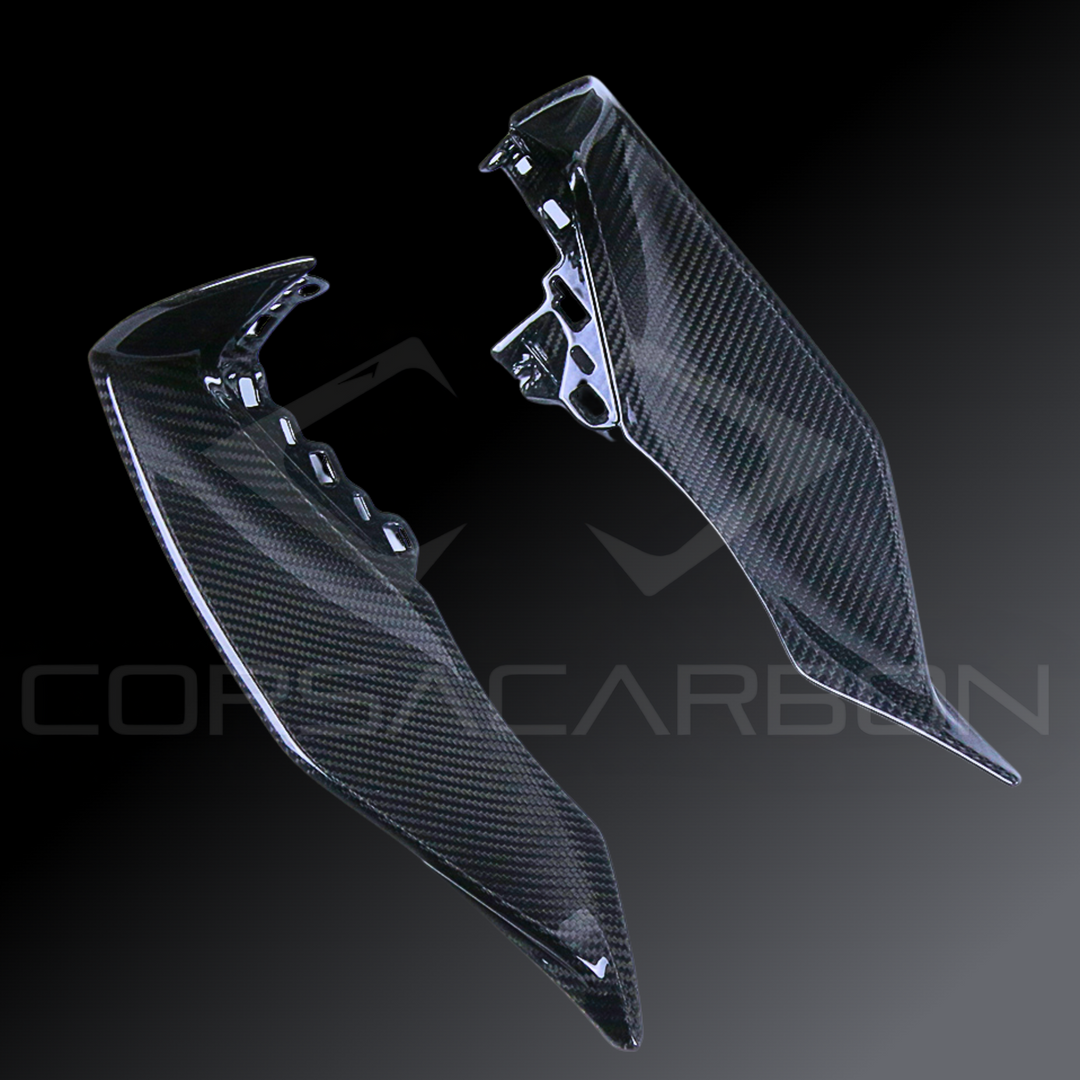 Carbon Fiber Outer Dashboard Side Panels – Yamaha YZF-R1 / R1M
