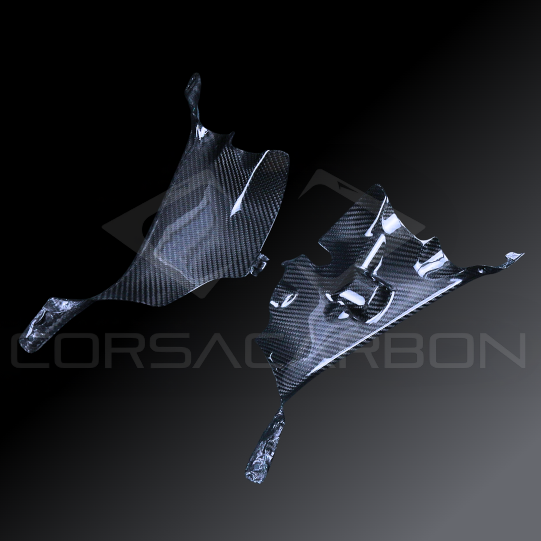 Carbon Fiber Inner Side Fairings – Ducati Panigale V4 / V4S / V4R / SP (2018–2024)
