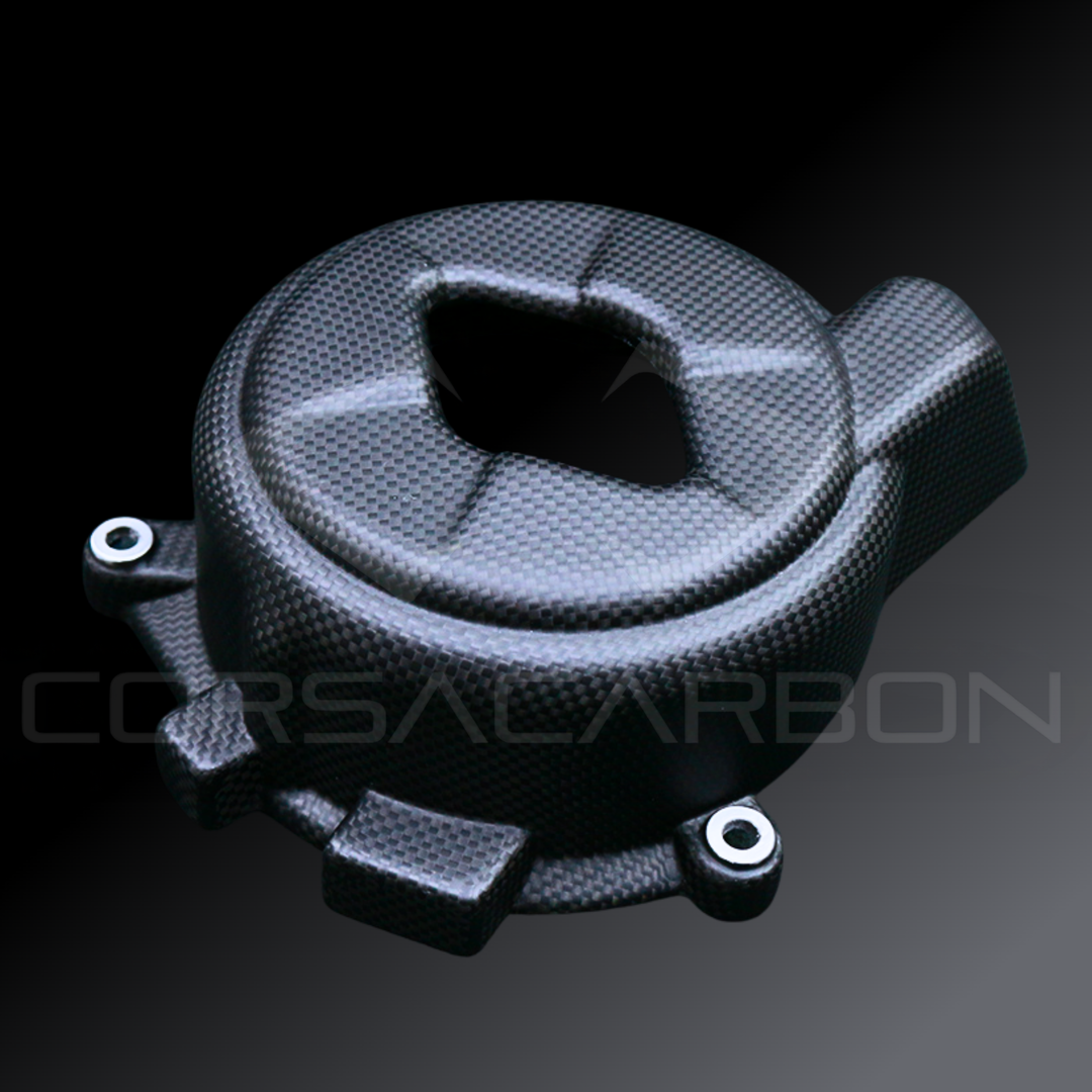 Carbon Fiber Engine Cover – Ducati Panigale V4 / V4S / V4R / SP (2018–2024)