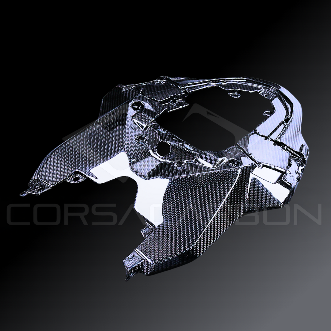 Carbon Fiber Rear Seat Panel – BMW S1000RR (2023–2024)