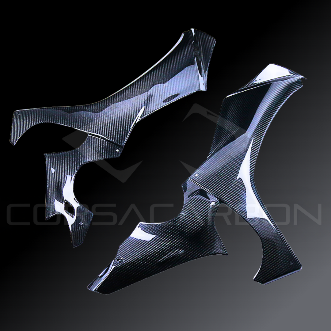 Carbon Fiber Side Fairings – Yamaha YZF-R1 / R1M