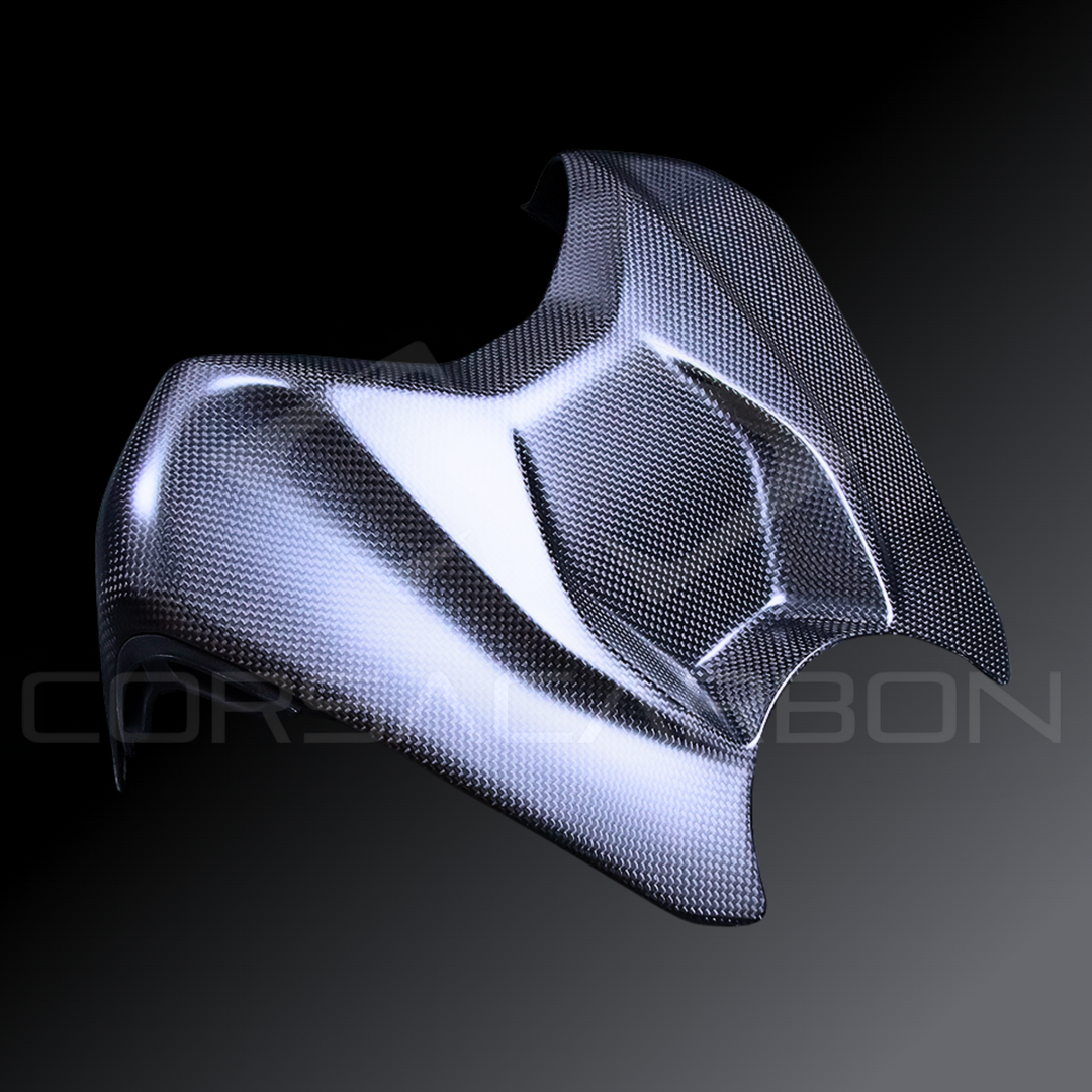 Carbon Fiber Upper Tank Cover – Ducati Panigale V4 / V4S (2025)