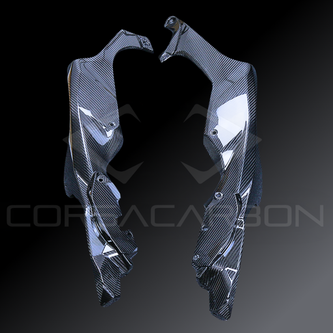 Carbon Fiber Upper Side Fairings – Kawasaki Ninja ZX-10R / ZX-10RR