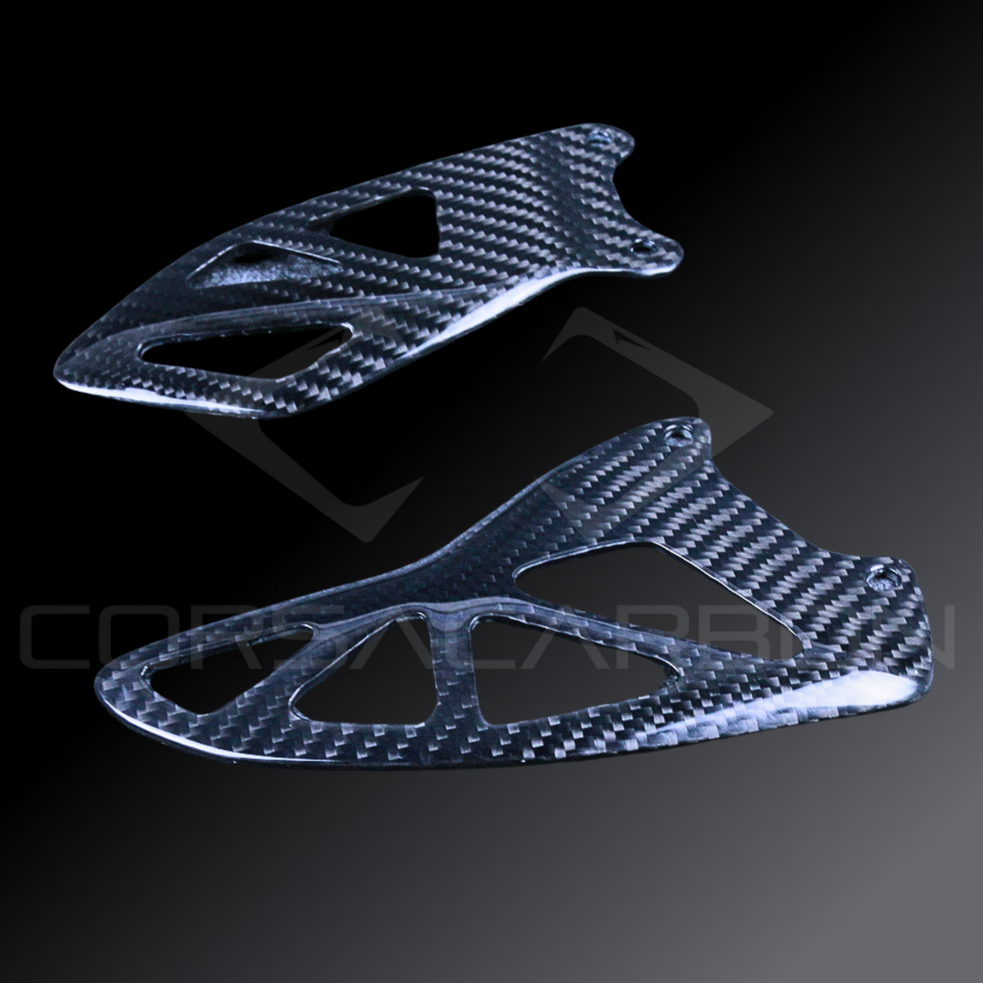 Carbon Fiber Heel Guards – Suzuki GSX-R1000 / R