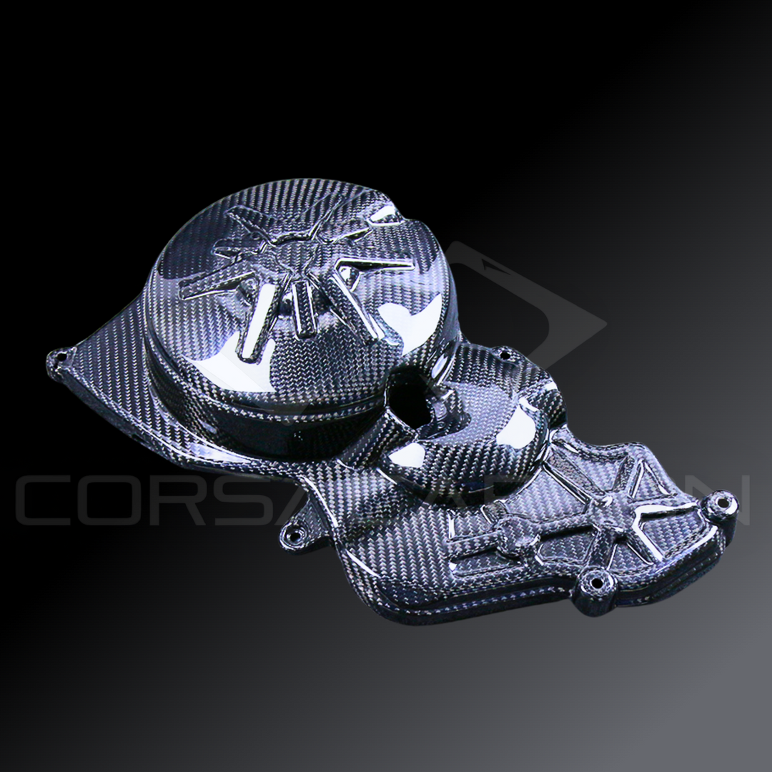 Carbon Fiber Engine Cover (Right Side) – Aprilia RSV4 1100 / Factory