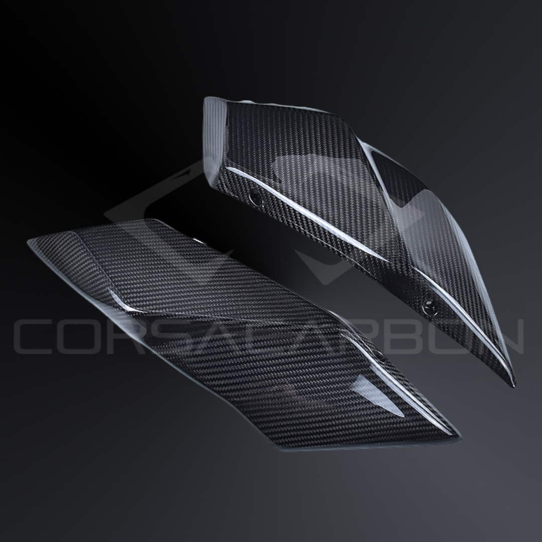 Carbon Fiber Tail Side Fairings – Kawasaki Ninja H2 / H2R