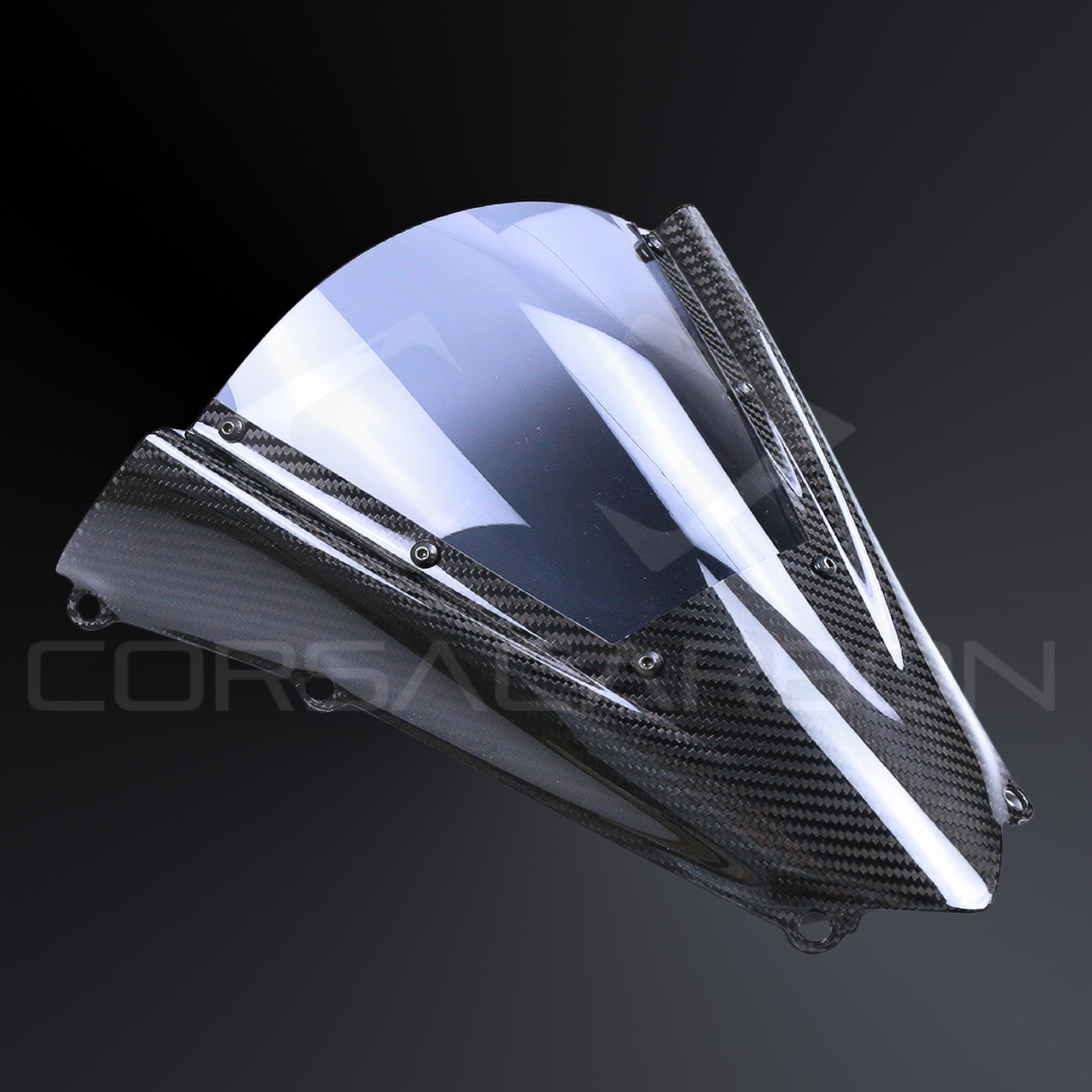 Carbon Fiber Windshield with Clear Tint – Kawasaki Ninja H2 / H2R