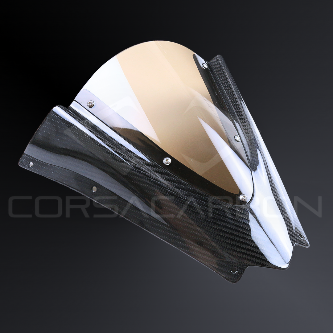 Carbon Fiber Windshield with Brown Tint – Kawasaki Ninja H2 / H2R